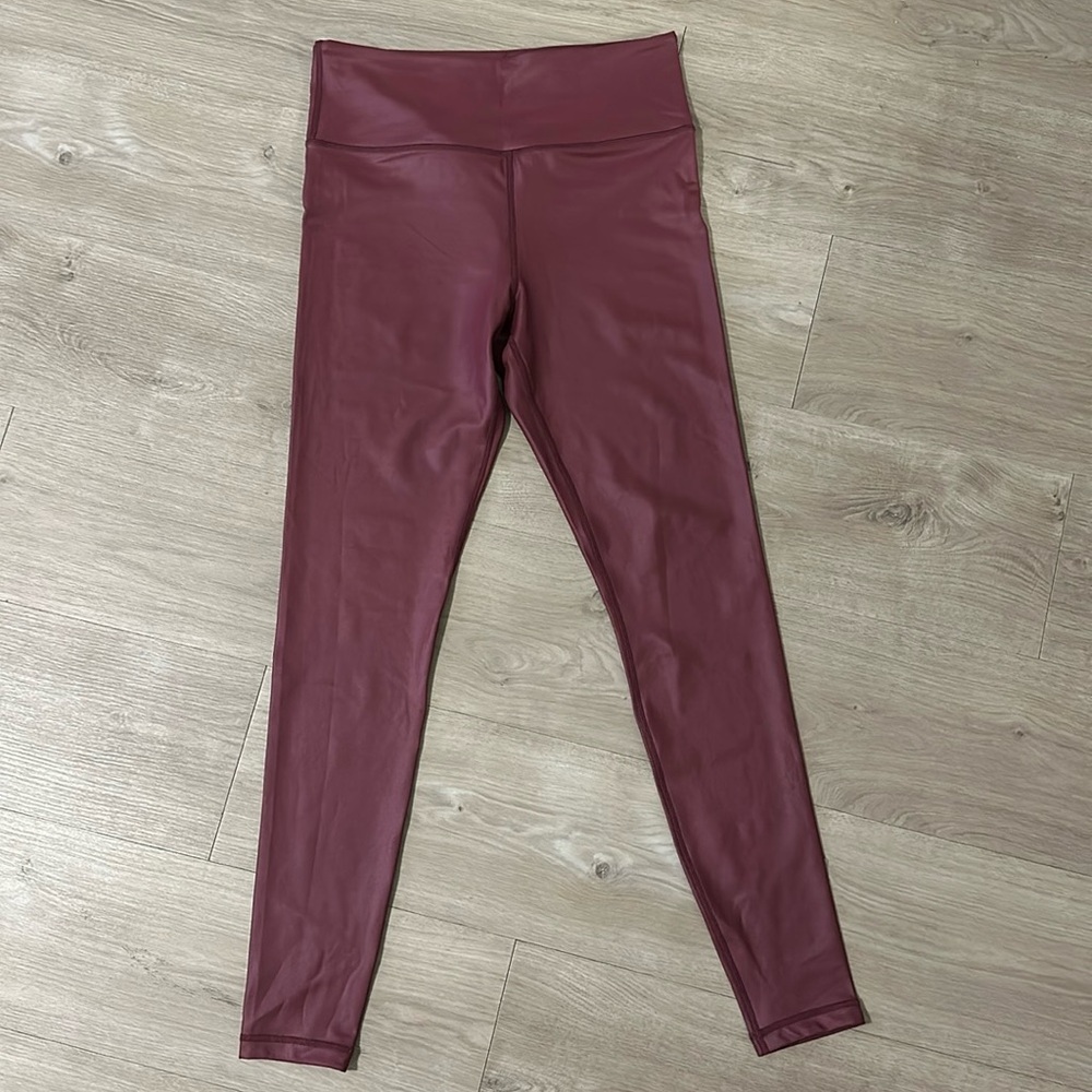 Zyia - Metallic light n tight hi-rise Leggings (Size: 12)